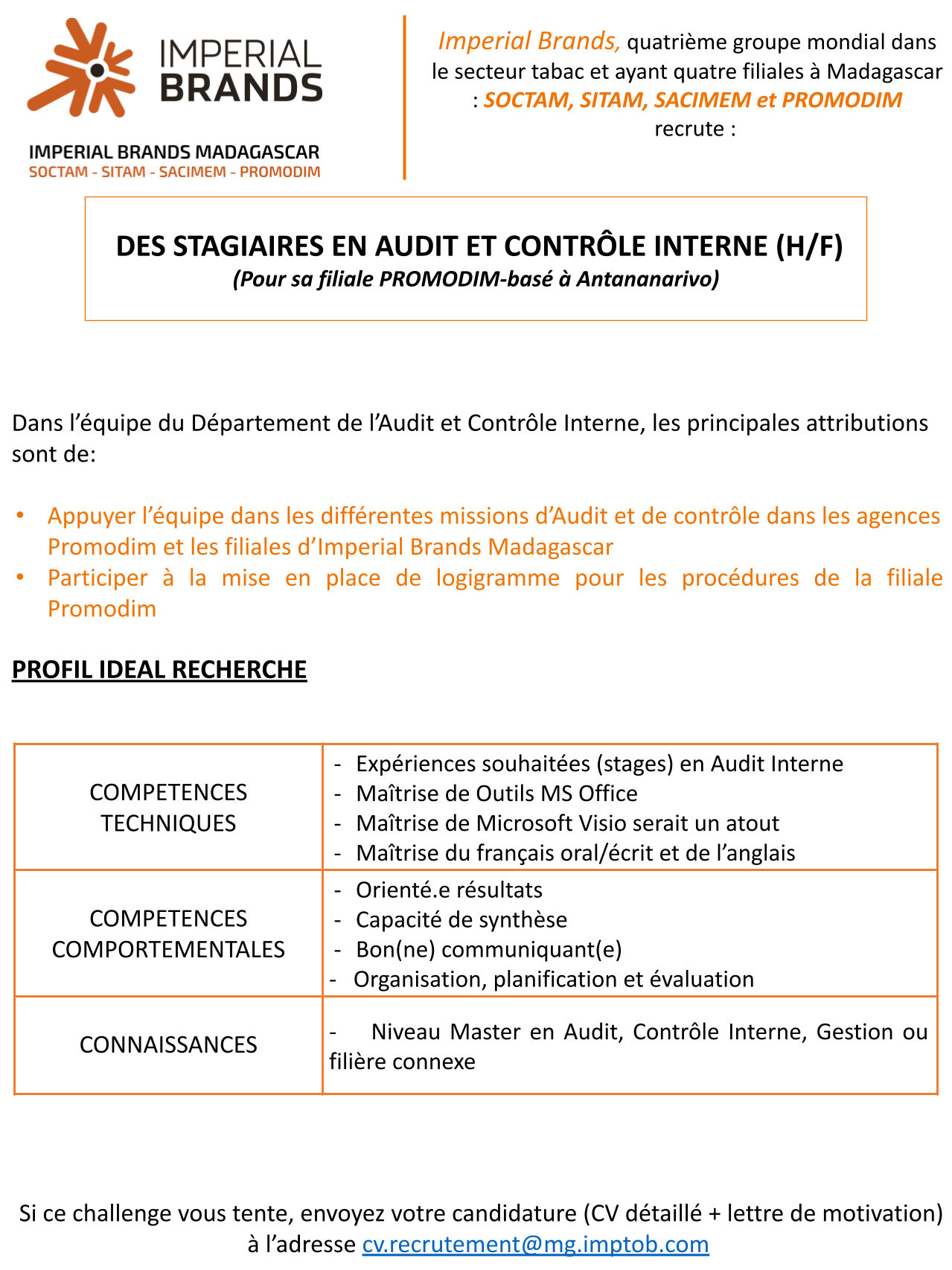 Stage Audit